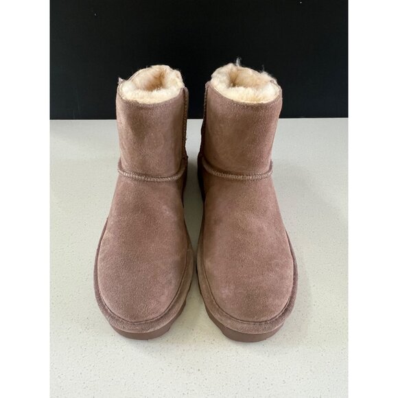 BEARPAW Women's Betty Taupe Caviar Boots size 8 - Picture 3 of 8